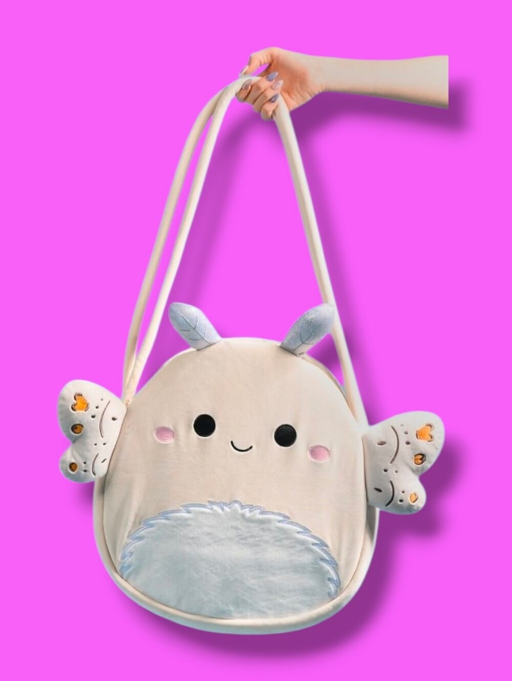 Squishmallows Berit Plush Tote Bag